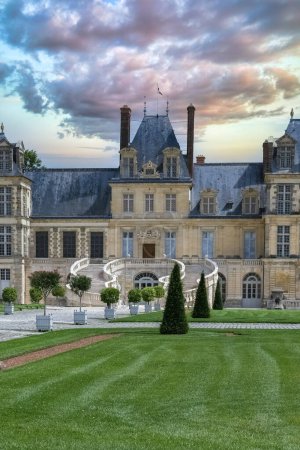 Photo for The castle of Fontainebleau, beautiful french monument - Royalty Free Image