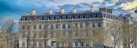 París, hermoso edificio, lugar Charles-de-Gaulle, barrio de lujo