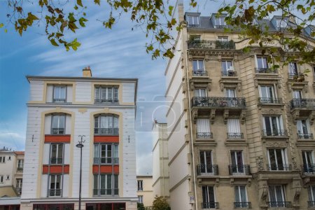 Paris, beaux bâtiments, rue Paul-Bert dans le 11e arrondissement