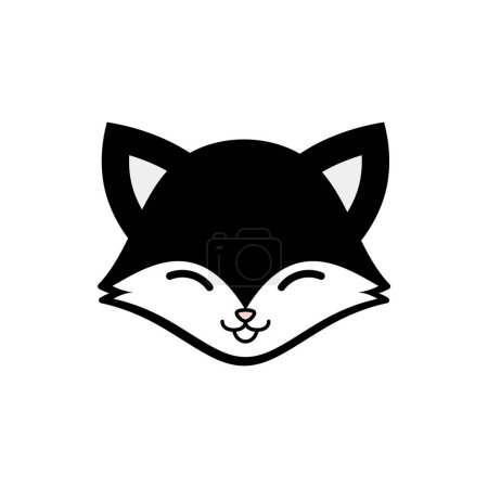 Illustration for Cute Sheep Wolf Vector Icon - Royalty Free Image