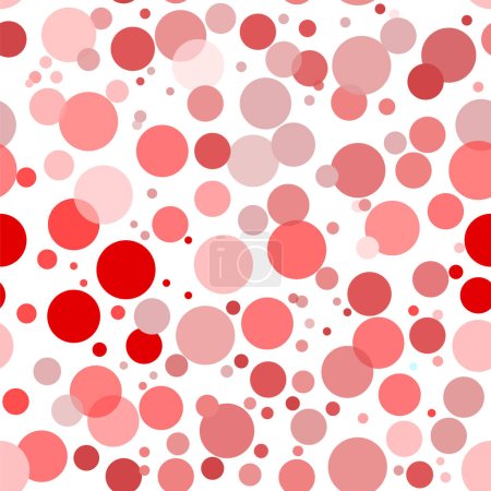 Illustration for Bubble Seamless Pattern Background - Royalty Free Image
