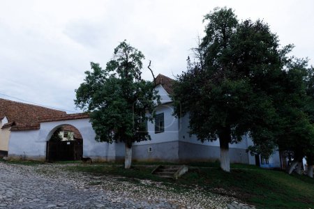 Téléchargez les photos : Le village de Viscri en Roumanie - en image libre de droit