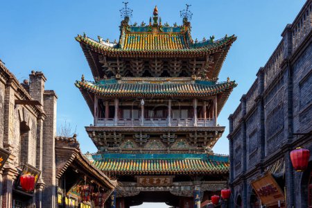 Téléchargez les photos : L'ancienne ville de Pingyao en Chine - en image libre de droit