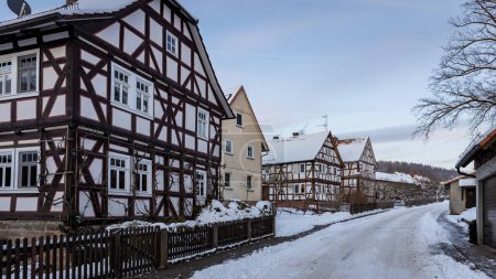 Las casas históricas de Herleshausen en Hesse