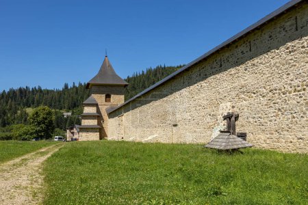 Le monastère de Sucevita en Roumanie