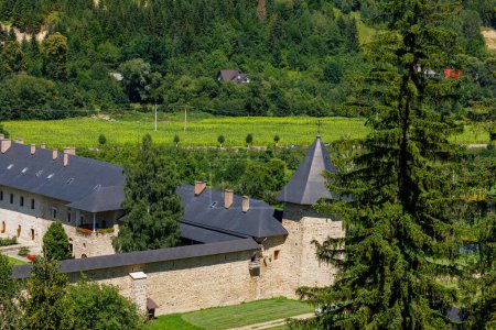 Le monastère de Sucevita en Roumanie