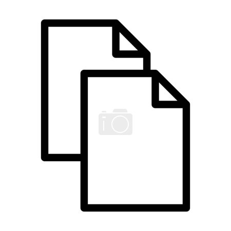 Illustration for Copy Vector Thick Line Icon For Personal And Commercial Use - Royalty Free Image
