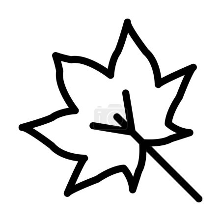 Ilustración de Icono de línea gruesa del vector del otoño para el uso personal y comercial - Imagen libre de derechos