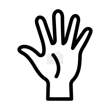 Illustration for Hand Vector Thick Line Icon For Personal And Commercial Use - Royalty Free Image