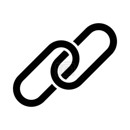 Ilustración de Enlace Vector Glyph icono para uso personal y comercial - Imagen libre de derechos
