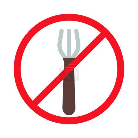 Illustration for Starvation Vector Flat Icon For Personal And Commercial Use - Royalty Free Image