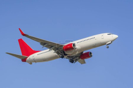 Photo for Passenger plane lands at Antalya airport. - Royalty Free Image