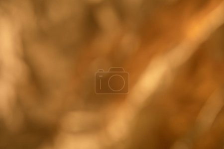 Foto de Primer plano de abstracto fuera de foco fondo metálico dorado - Imagen libre de derechos