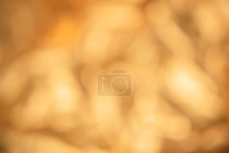 Photo for Closeup of abstract out of focus golden metallic background - Royalty Free Image