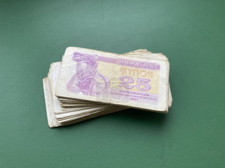 Gutscheine vorläufiges Papiergeld der Ukraine