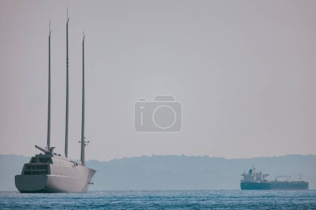 Navegación Superyacht Yacht A en Trieste