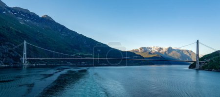 Photo for The Hardanger bridge in Norway - Royalty Free Image