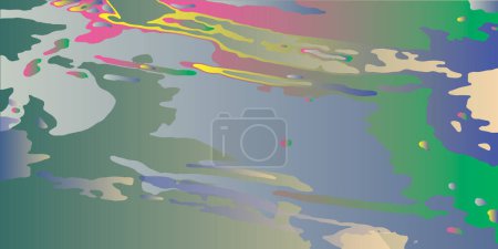 Ilustración de Fondo manchado. Fondo abstracto de color. Salpicaduras multicolores. Ilustración vectorial - Imagen libre de derechos