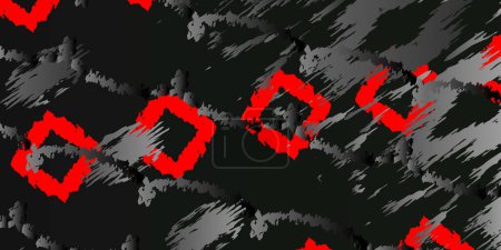 Illustration for Color creative background for business cards and flyers. Abstract graphics. Vector illustration - Royalty Free Image
