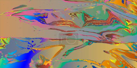 Farbverlauf Hintergrund von Flecken. Gefleckter abstrakter Hintergrund. Vektorillustration