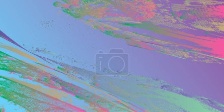 Fondo multicolor. Fondo de formas abstractas de diferentes colores. Protector de pantalla. Ilustración vectorial