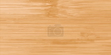 Bambus-Textur. Nachahmung der leichten Bambusstruktur. Vektorillustration
