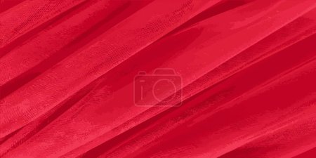 Roter abstrakter Hintergrund. Hintergrund der roten, formlosen Flecken. Vektorillustration