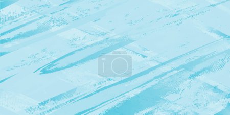 Blue abstract background. Background of blue shapeless spots. Vector illustration