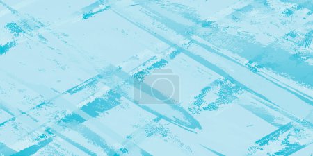 Illustration for Blue abstract background. Background of blue shapeless spots. Vector illustration - Royalty Free Image