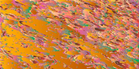 Farbigen Hintergrund mit abstrakten Klecksen. Gefleckter farbiger Hintergrund. Vektorillustration