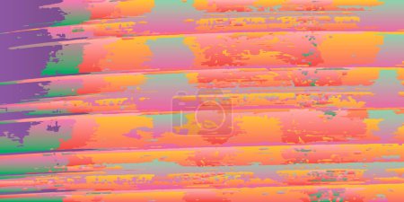Farbiger Hintergrund für einen abstrakten Bildschirmschoner. Geflecktes Muster im Hintergrund. Vektorillustration
