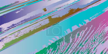 Bild mit abstrakten Punkten. Farbig getupfter Hintergrund. Vektorzeichnung