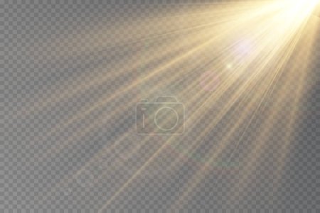 Photo for Vector transparent sunlight special lens flare light effect. - Royalty Free Image