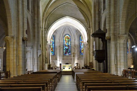 Téléchargez les photos : Paris, France - 22.03.2017 : Eglise Saint-Pierre de Montmartre, lieu fondateur de la Compagnie de Jésus - en image libre de droit