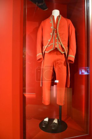 Foto de Fráncfort del Meno, Alemania 08.26.2018: interior del Museo Histórico, Museo Histórico Frankfurt - Imagen libre de derechos