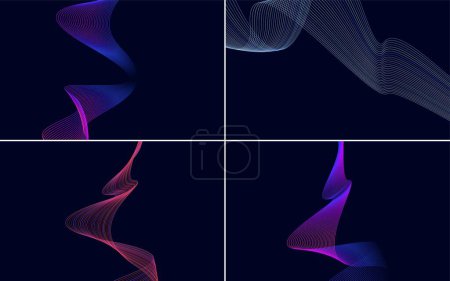 Illustration for Use these vector backgrounds to add depth to your design - Royalty Free Image