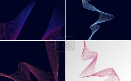 Illustration for Use these vector backgrounds to add depth to your designs - Royalty Free Image