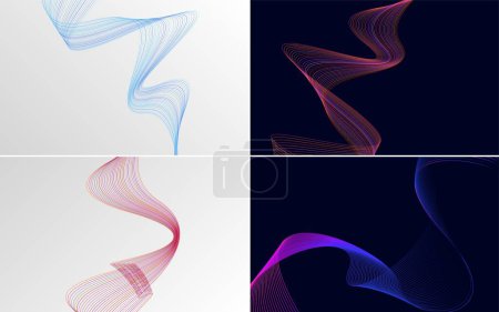 Illustration for Use this vector background to create a unique flyer or brochure design - Royalty Free Image