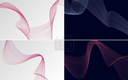 Illustration for Use this vector background pack to create a fun and lighthearted presentation - Royalty Free Image
