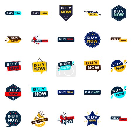 Téléchargez les illustrations : 25 Innovative Typographic Banners for a fresh approach to buying promotion - en licence libre de droit