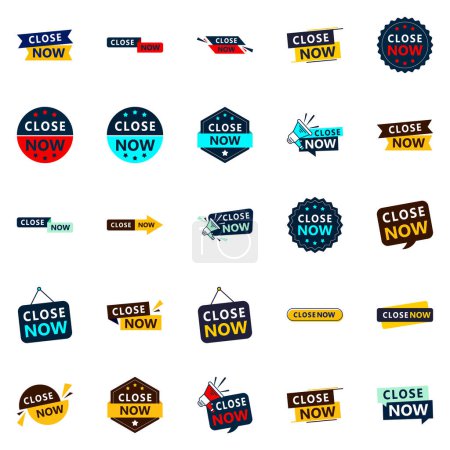 Illustration for Get the Deal Done Text Banners Pack of 25 - Royalty Free Image