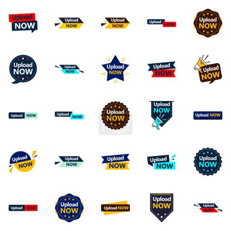 Ilustración de Upload Now 25 High Impact Vector Banners to Enhance Your Marketing and Branding Efforts - Imagen libre de derechos