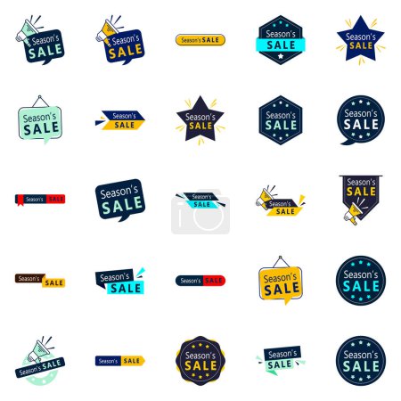 Illustration for 25 Season Sale Call-to-Action Enhancers for E-Commerce Websites - Royalty Free Image