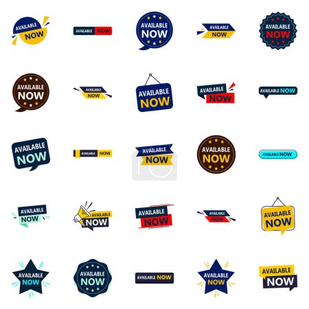Ilustración de Available Now 25 Vector Banners for Extraordinary Branding Results - Imagen libre de derechos