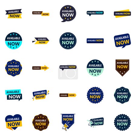 Ilustración de Available Now 25 Vector Banners for Extraordinary Branding Results - Imagen libre de derechos