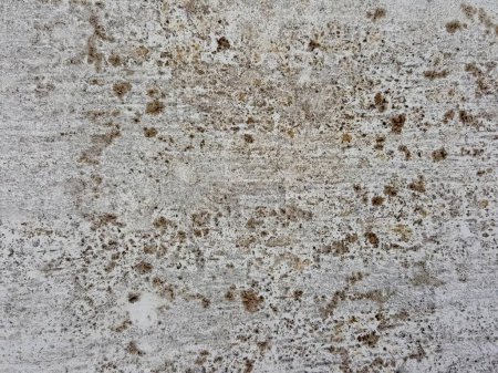 Photo for A photography of a dirty wall with a lot of dirt on it, a close up of a dirty wall with a white and brown pattern. - Royalty Free Image