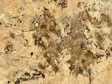 Photo for A photography of a dirty wall with a lot of dirt on it. - Royalty Free Image