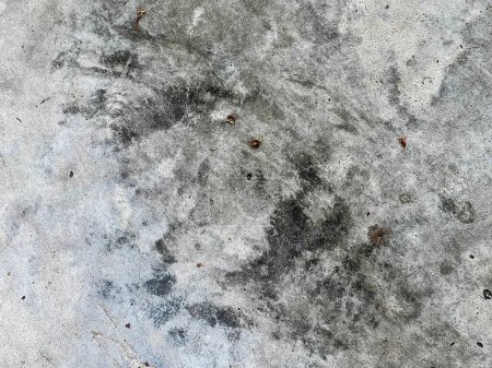 Photo for A photography of a dirty concrete surface with a small amount of dirt. - Royalty Free Image