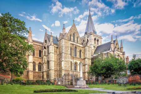 Photo for Rochester Cathedral in Kent - Royalty Free Image