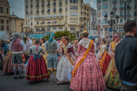 Téléchargez les photos : Fallas festival à Valence, Espagne - en image libre de droit